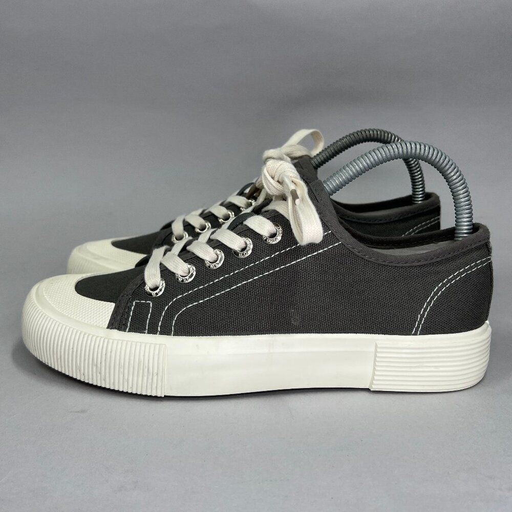 Jenn Ardor Women's Size 7‎ Gray Canvas Sneakers - Picture 4 of 10